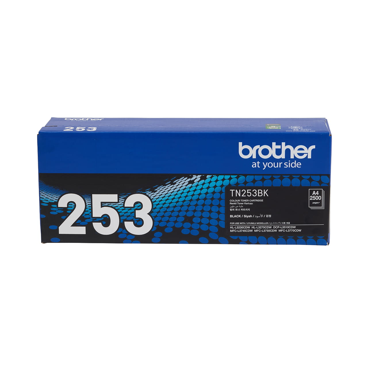 Brother TN253BK Black Toner Cartridge