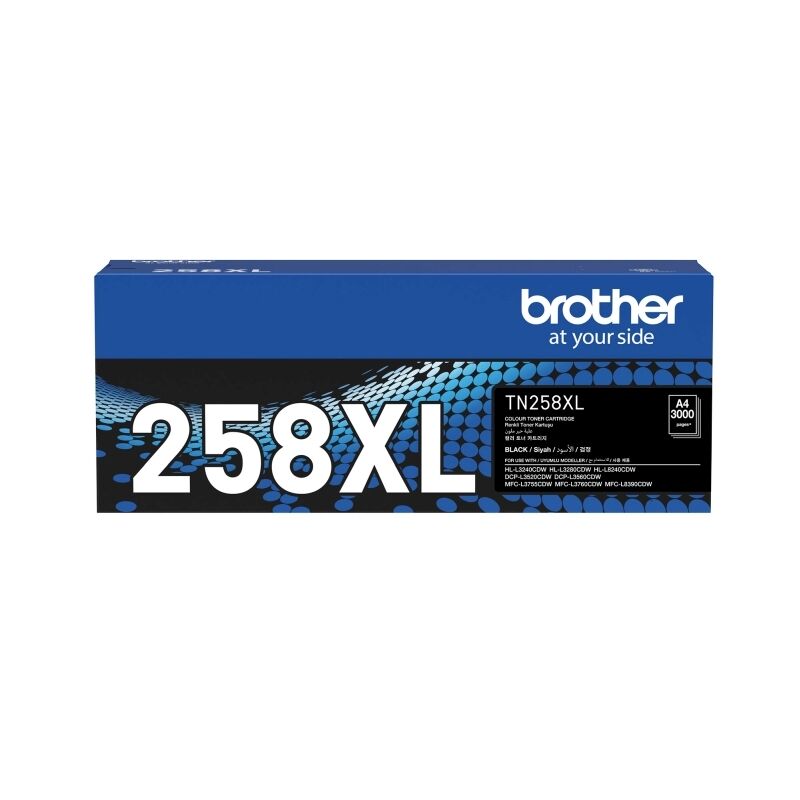 Brother TN258XL Black Toner Cartridge