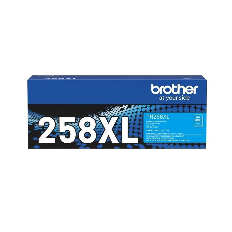 Brother TN258XL Cyan Toner Cartridge