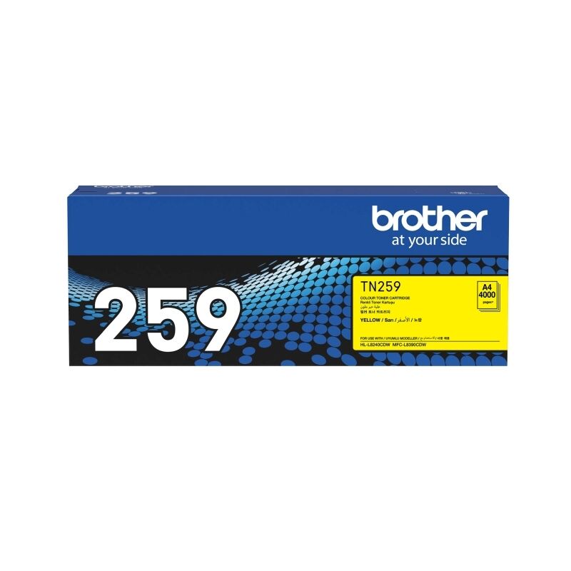 Brother TN259 Yellow High Yield Toner Cartridge