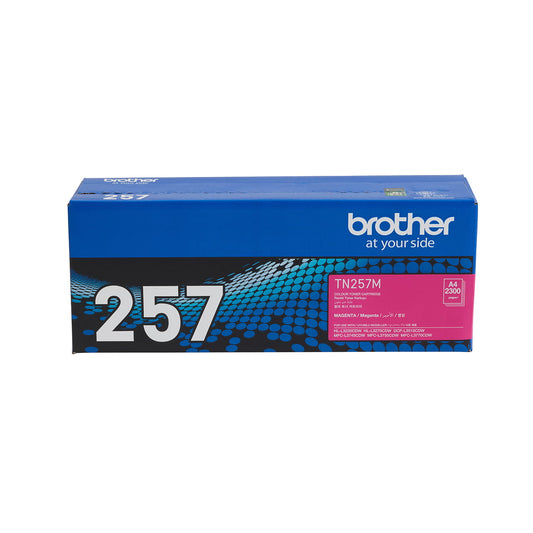 Brother TN257 Magenta High Yield Toner Cartridge