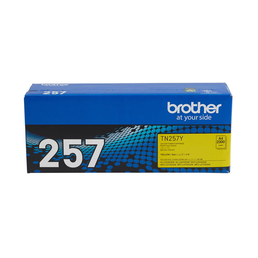 Brother TN257 Yellow High Yield Toner Cartridge